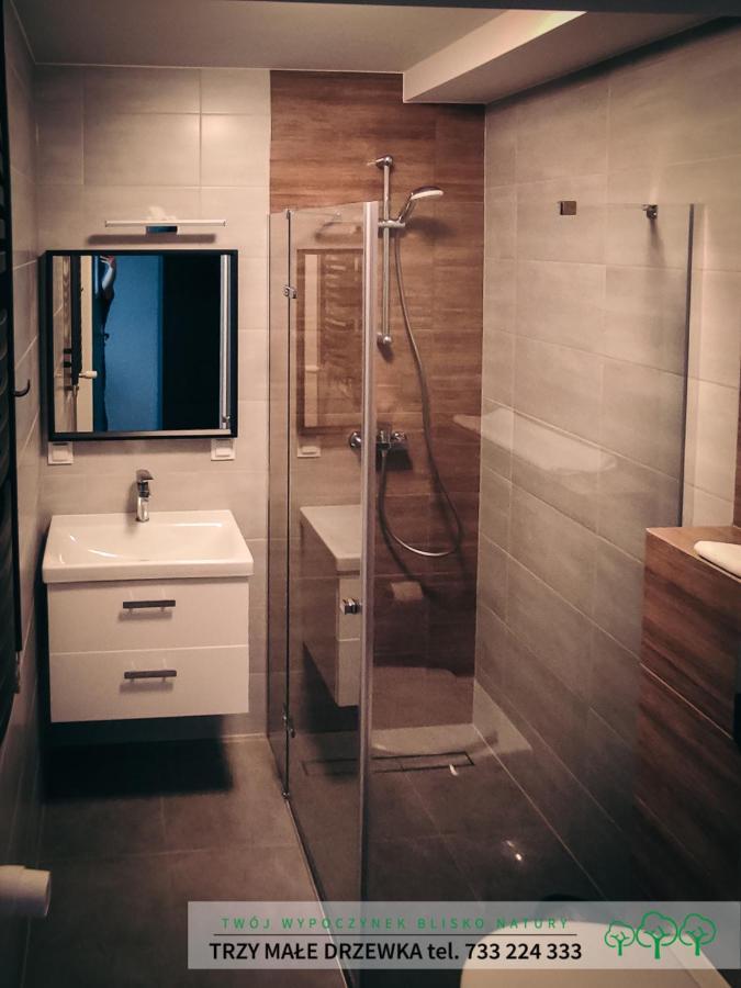 Trzy Male Drzewka Apartment Wielka Wies  Luaran gambar